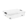Bedroller Homebox m/splitlokk og hjul 49 liter